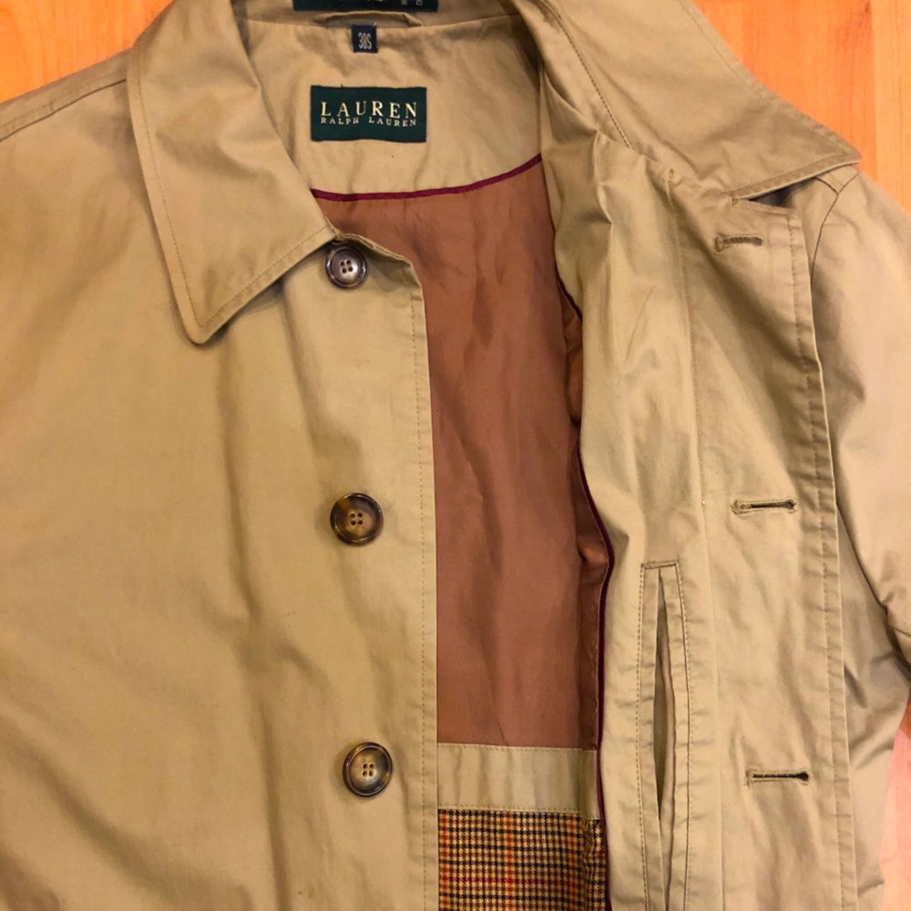 Ralph Lauren essential Fall trench coat Size 38S